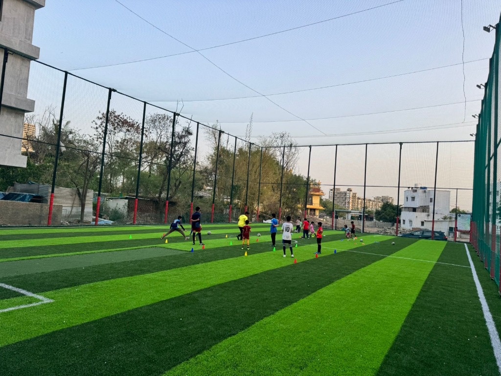 Castle Sports Academy — Premium turf facility in Ravet with players training